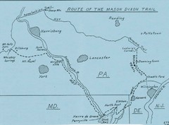 Mason Dixon Trail Map