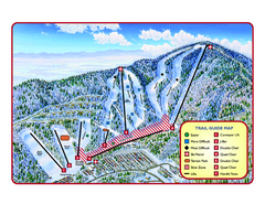 Massanutten Resort Ski Trail Map