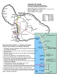 Maui Tourist Map