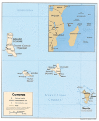 Mayotte Regional Map