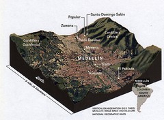 Medellin physical oblique map