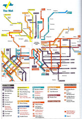 Melbourne Public Transportation Map