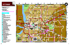 Memphis, Tennessee City Map