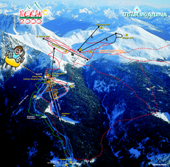 Meran Ski Trail Map