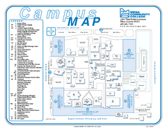 Mesa Community College Campus Map