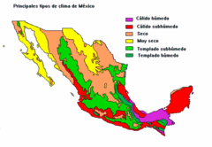 Mexico Climate Map.thumb Weather Mexico
