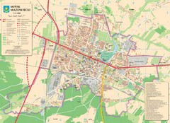 Minsk Tourist Map