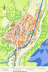 Mittenwald Tourist Map