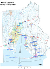 Mobile County Map