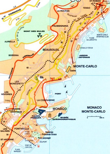 Fullsize Monaco Map