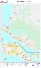 Monrovia City Map