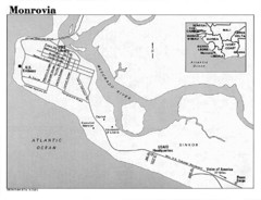 Monrovia Overview Map