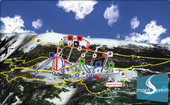 Mont Serein Ski Trail Map