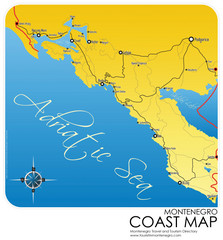 Adriatic Coast Map