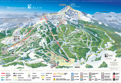 Moonlight Basin Ski Trail Map