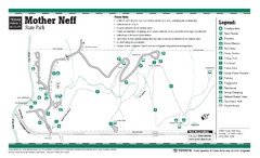 Mother Neff, Texas State Park Facility and Trail Map