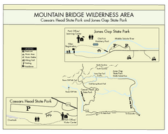 Mountain Bridge Wilderness Area Map