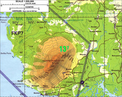 Mt Cameroon Topo Map