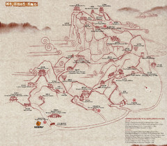 Mt Emei Hiking Map
