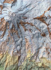 Mt. Rainier Climbing Routes Map