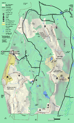 Mt. Washington State Forest trail map