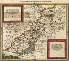 Munster’s Map of the Holy Land (1588)