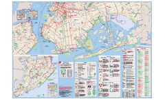 NYC Biking Route Map (Part of Queens, Brookyln...