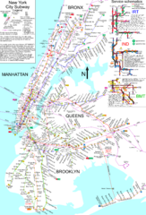 NYC Subway Map (unofficial)