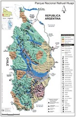 Nahuel Huapi National Park Map