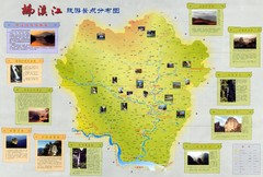 Nanxi River Detailed Tourist Map