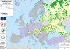 National Ecological Networks of European Countries Map