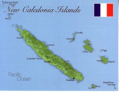 New Caldeonia Map