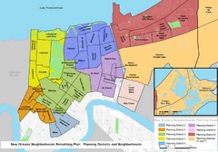 New Orleans Districts Map