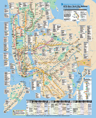    on New York City Mta Subway Map Official Subway Map For New York City