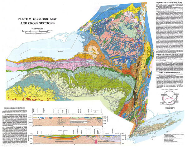 New York State Geologic Map