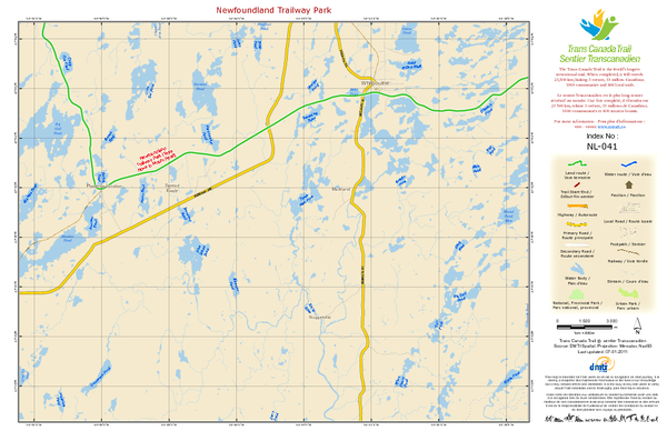 Newfoundland Trailway Park NL-041 Map