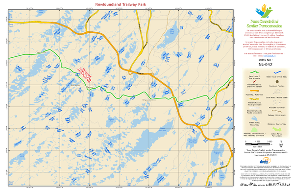 Newfoundland Trailway Park NL-042 Map