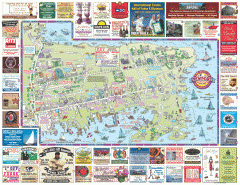 Newport tourist map