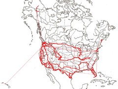 North America Layout Map