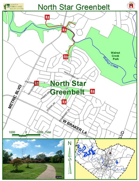 North Star Greenbelt Map