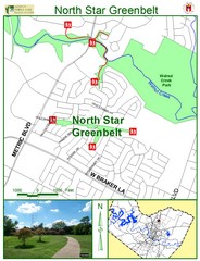 North Star Greenbelt Map