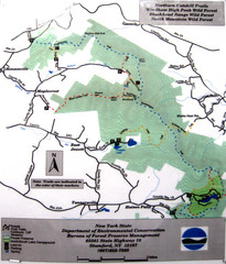 Northern Catskill Trail Map