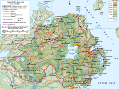 Northern Ireland General Map