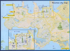 Noumea Tourist Map