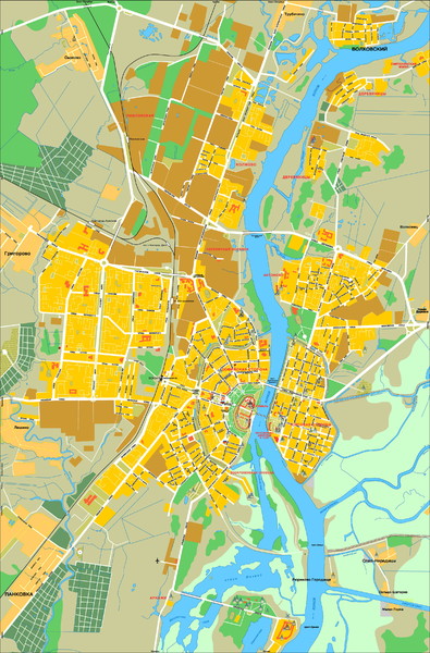 Novgorod Veliky Map