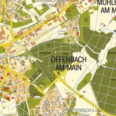 Offenbach am Main Map