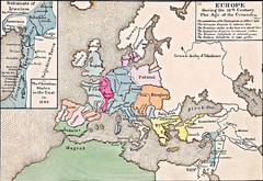 Old Map of Europe - 12th century