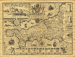 Old Maps: Cornwall Map