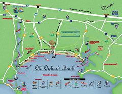 Old Orchard Beach Tourist Map