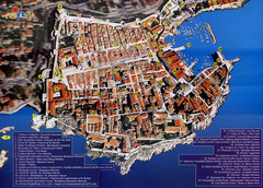 Old Town Dubrovnik Tourist Map